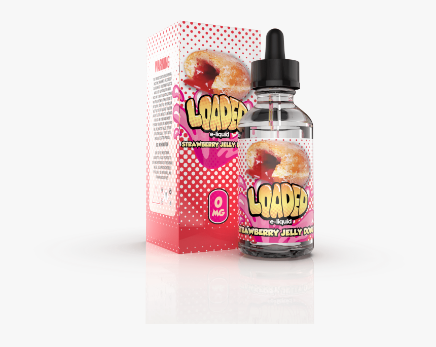 Strawberry Jelly Donut - Strawberry Jelly Donuts Loaded, HD Png Download