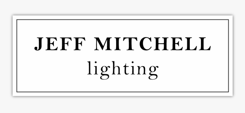 Jeff Mitchell Lighting - Calligraphy, HD Png Download