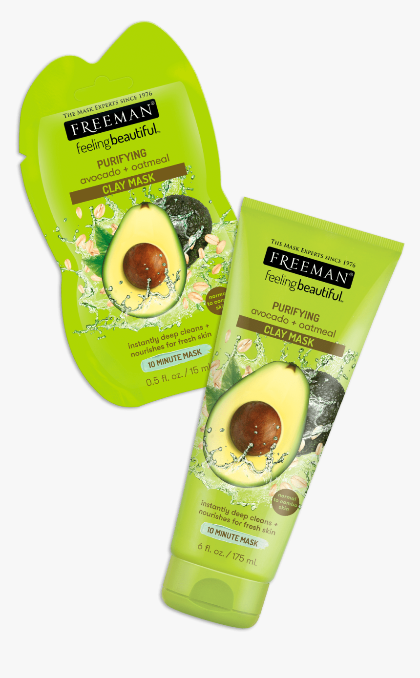 Purifying Avocado Oatmeal Clay Mask, HD Png Download