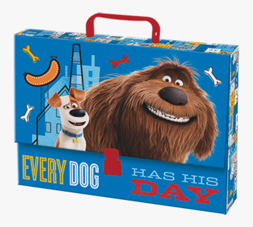 The Secret Life Of Pets Briefcase With A Handle - Kis Kedvencek Titkos Élete Takaró, HD Png Download