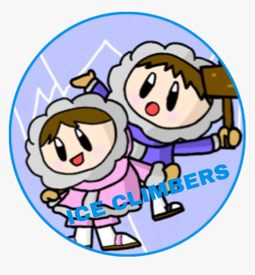Ice Climbers - Cartoon, HD Png Download