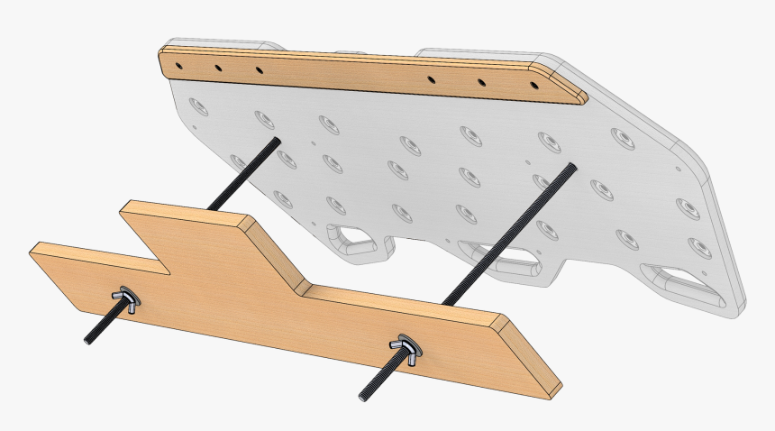 Max Climbing Basewood Screwless Kit, HD Png Download