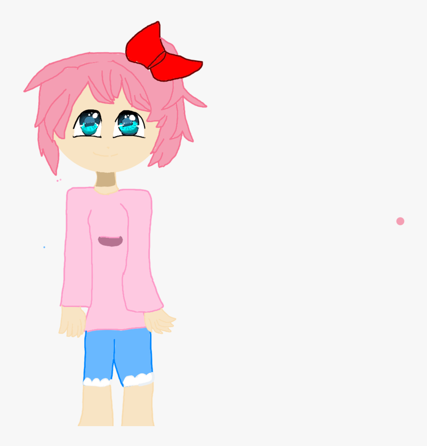 Woah Its Sayori - Cartoon, HD Png Download