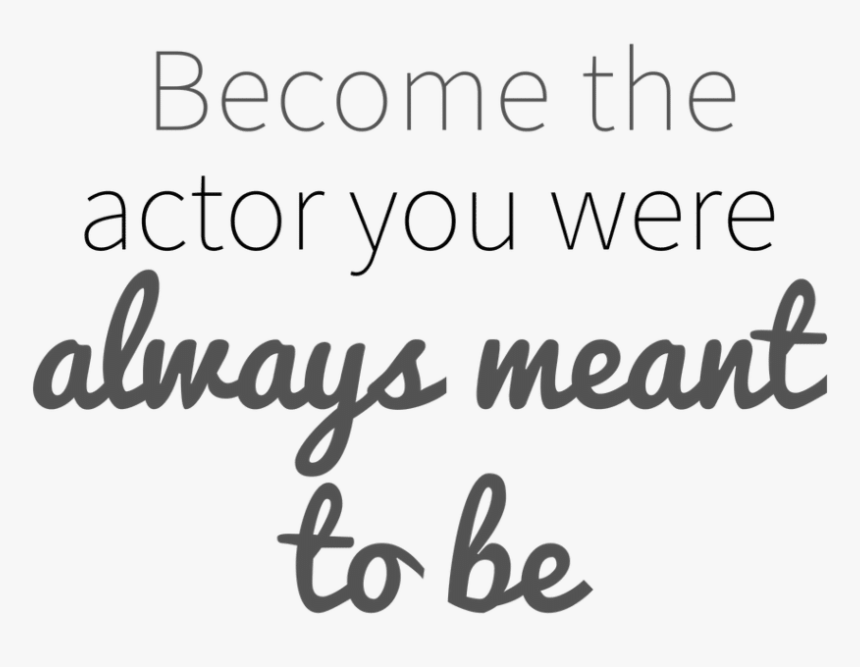 Online Acting Classes Online Acting Courses - Calligraphy, HD Png Download