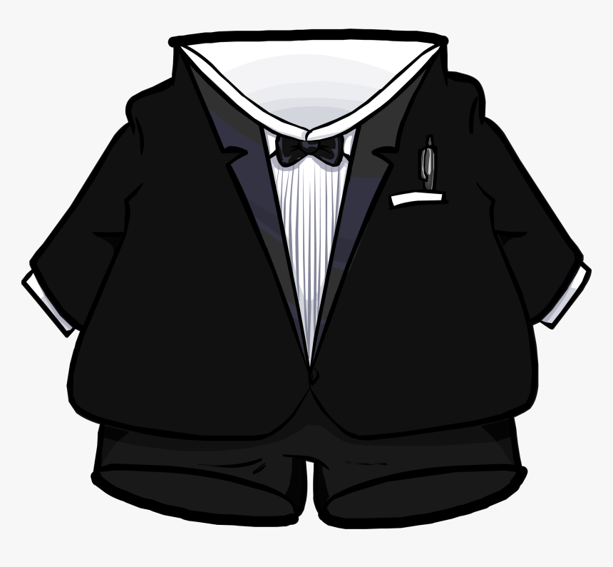 Club Penguin Rewritten Wiki - Club Penguin Tuxedo, HD Png Download