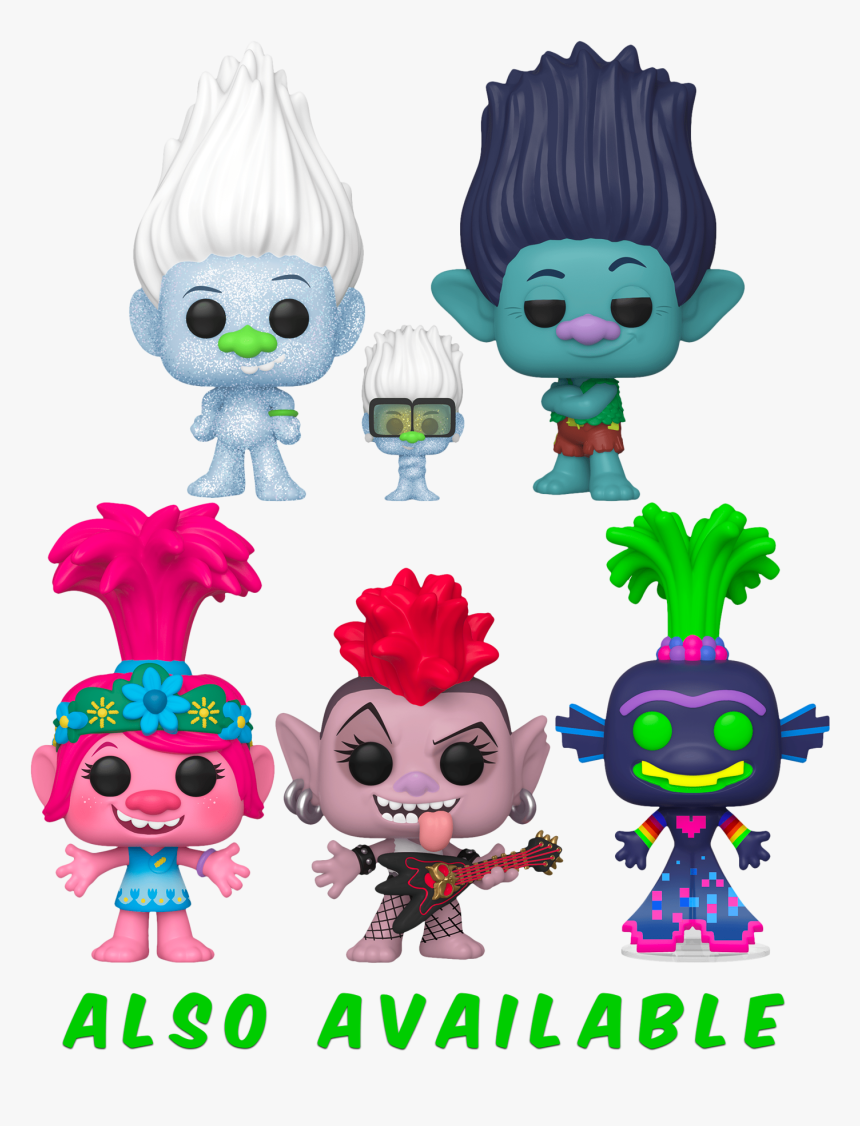 Trolls World Tour Funko Pop, HD Png Download
