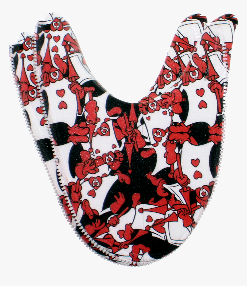 Queen Of Hearts Mix N Match Zlipperz Set 
 Class - Sock, HD Png Download