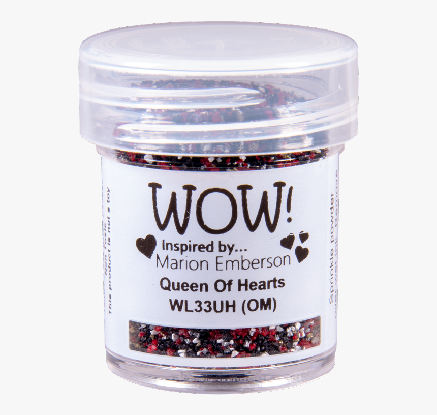 Wow Queen Of Hearts - Wow Embossing Powder 101, HD Png Download