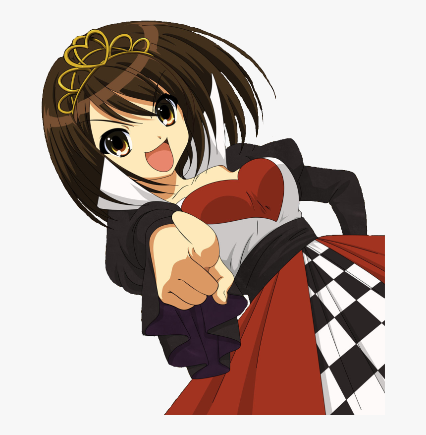 Queen Of Hearts - Haruhi Suzumiya Fan Arts, HD Png Download