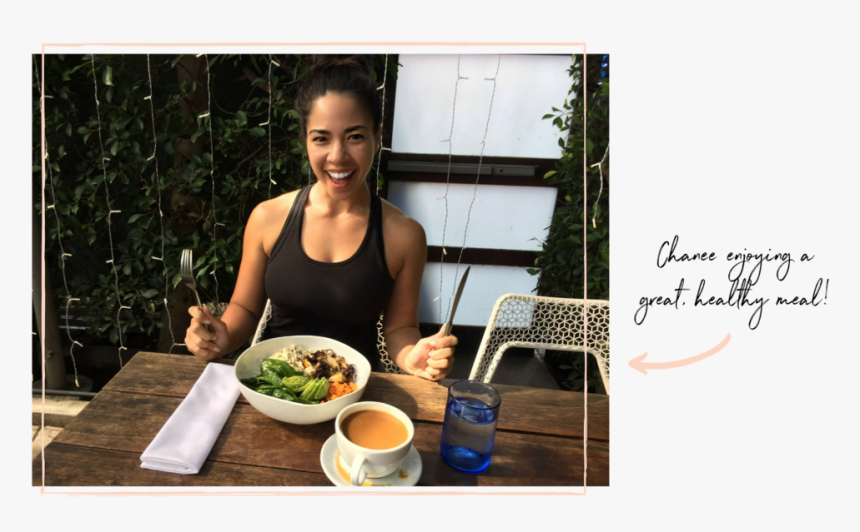 Chanee Enjoying A Great, Healthy Meal - Superfood, HD Png Download