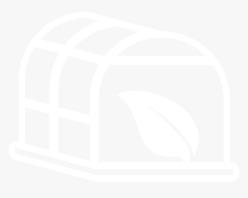 White Greenhouse Icon - Png Green House White Icon, Transparent Png