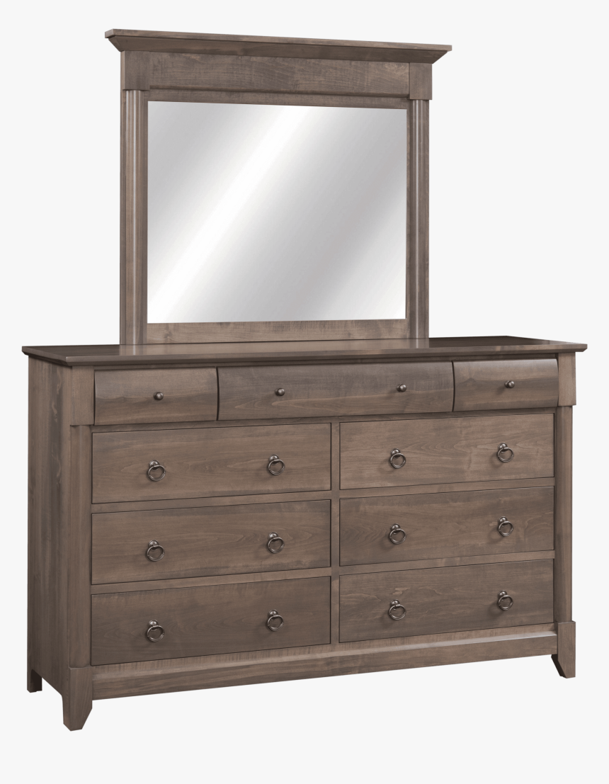 Sanibel Mirrored Dresser Miller Bedrooms Oh - Drawer, HD Png Download