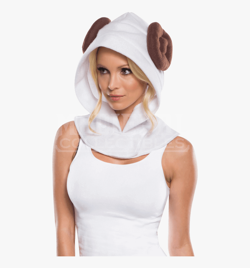 Star Wars Princess Leia Hood - Princess Leia Adult Star Wars Hood, HD Png Download
