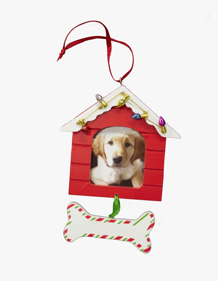 Doghouse Ornament Red Candy Cane, HD Png Download