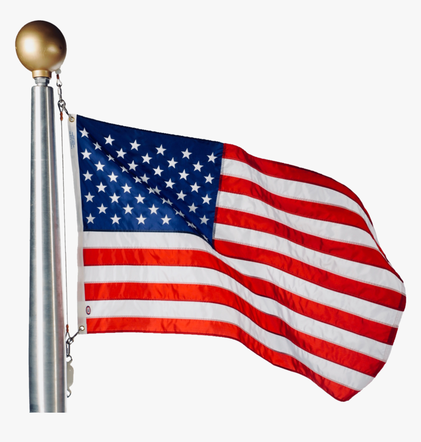 Polyester American Flag, HD Png Download