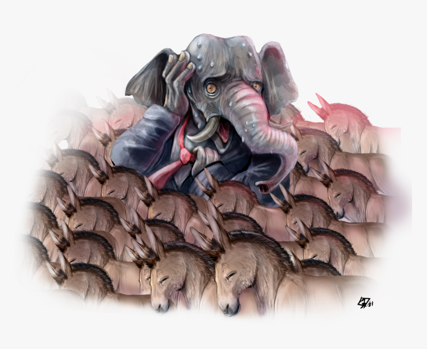 Indian Elephant, HD Png Download