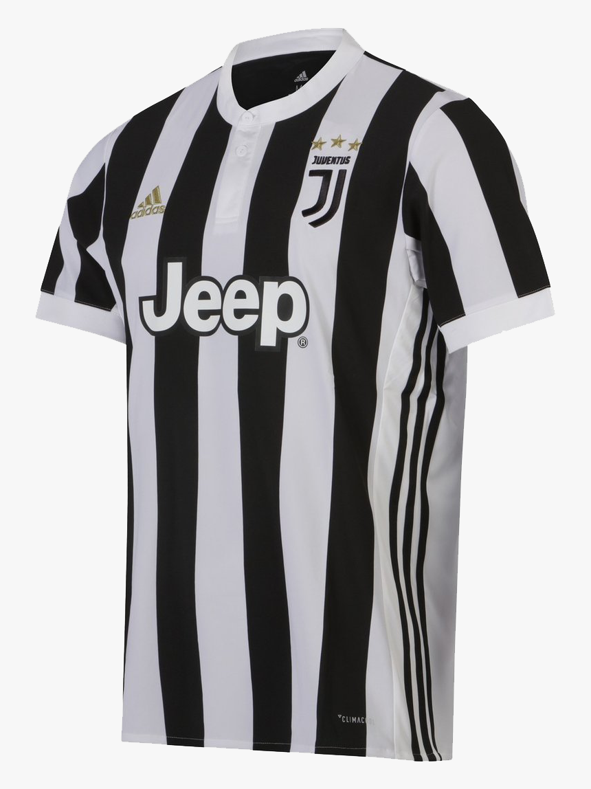 Juventus Home Shirt 17/18, Adults - 2017 Football Clubs Jersey, HD Png Download
