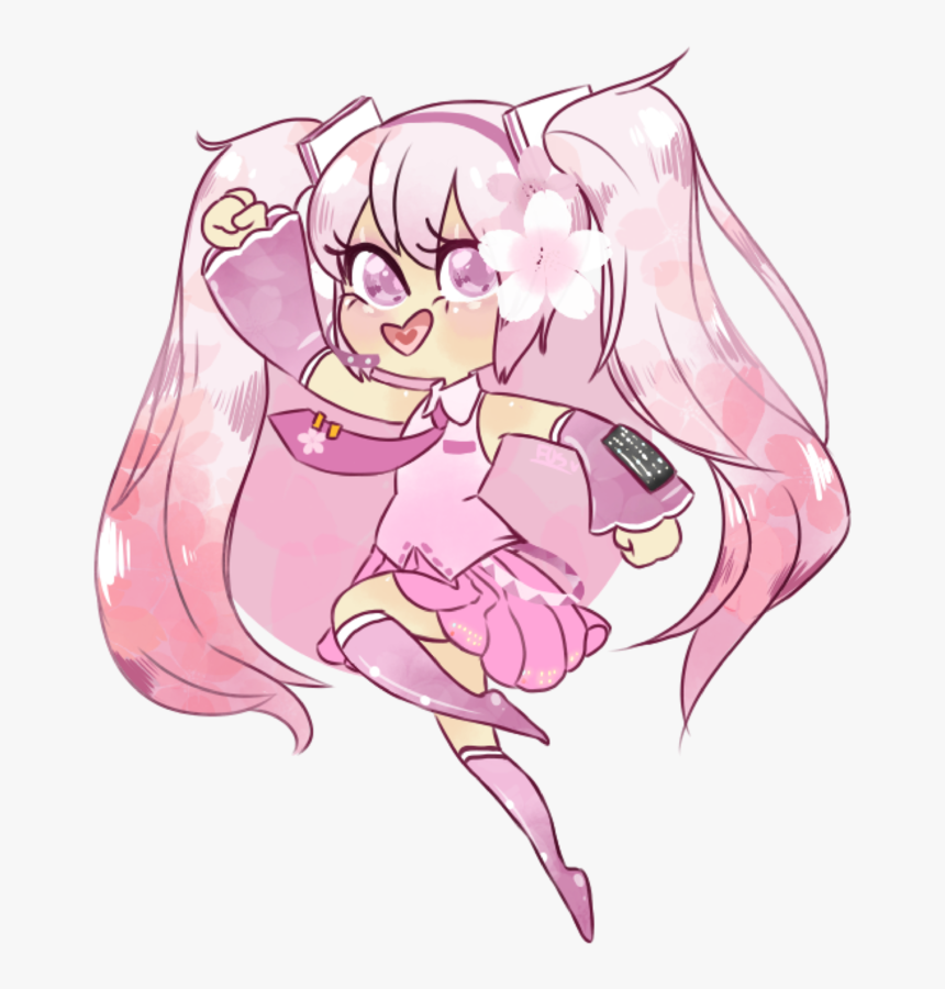 94, Sakura In The Sky, Png V - Cartoon, Transparent Png