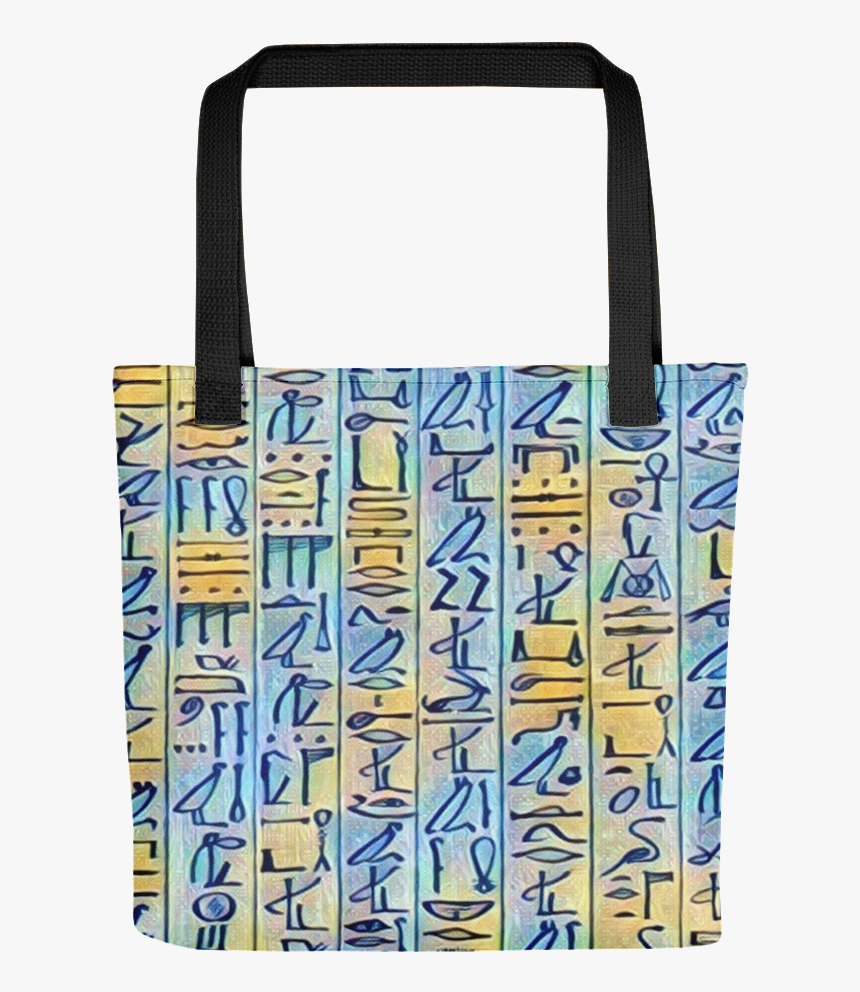 Chocolate Ancestor, Llc- Egyptian Hieroglyphics Blue/gold - Ancient Egypt Hieroglyphic Script, HD Png Download