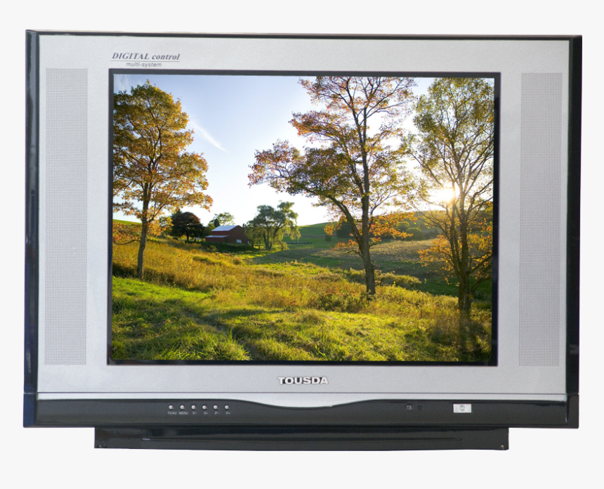 Digital Control Multi System Crt Tv, HD Png Download