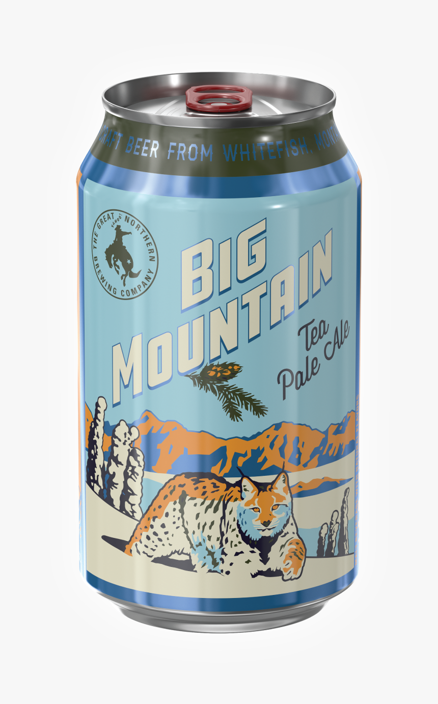 Big Mountain Can - Big Mountain Tea Pale Ale, HD Png Download