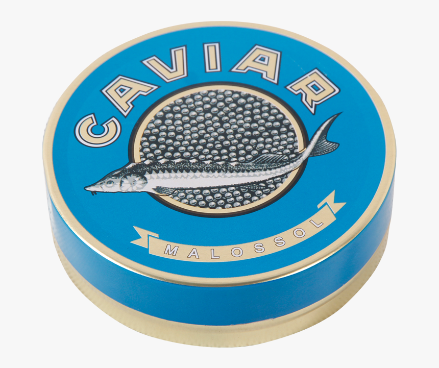 Custom Printed Food Safe Caviar Tin Box Tin Can - Caviar Tin Png, Transparent Png