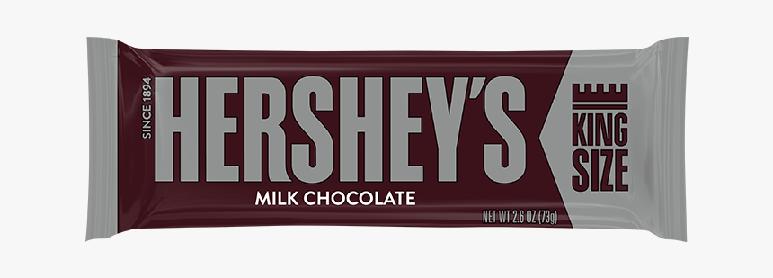 Hersheys Bar Png - Hershey's Milk Chocolate King Vs Giant, Transparent Png