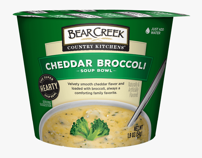 Image Of Cheddar Broccoli Soup Bowl - Bear Creek Soup, HD Png Download