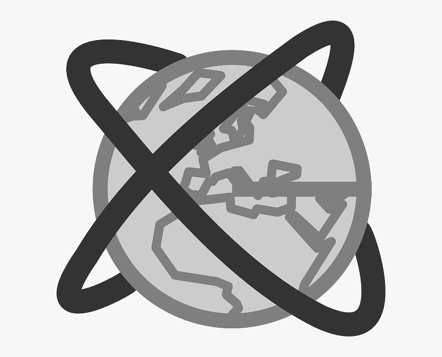 Network, Flat, Theme, Global, Icon - Globe Clip Art, HD Png Download