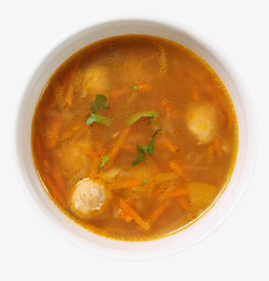 Chicken Soup Crepes Tea House - Soup Png Top View, Transparent Png
