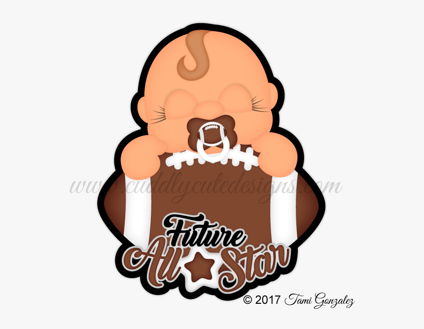 Football Bow Clipart Png Sports Png - Animadas De Bebes Beisbolistas, Transparent Png