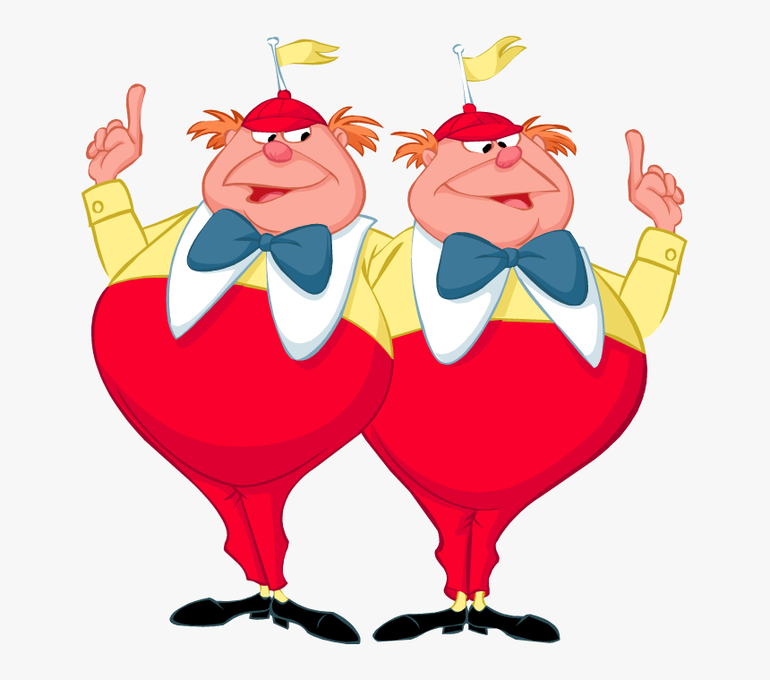 Alice Png Alicia Pinterest Pai And Alicepng - Tweedle Dee And Tweedle Dum, Transparent Png