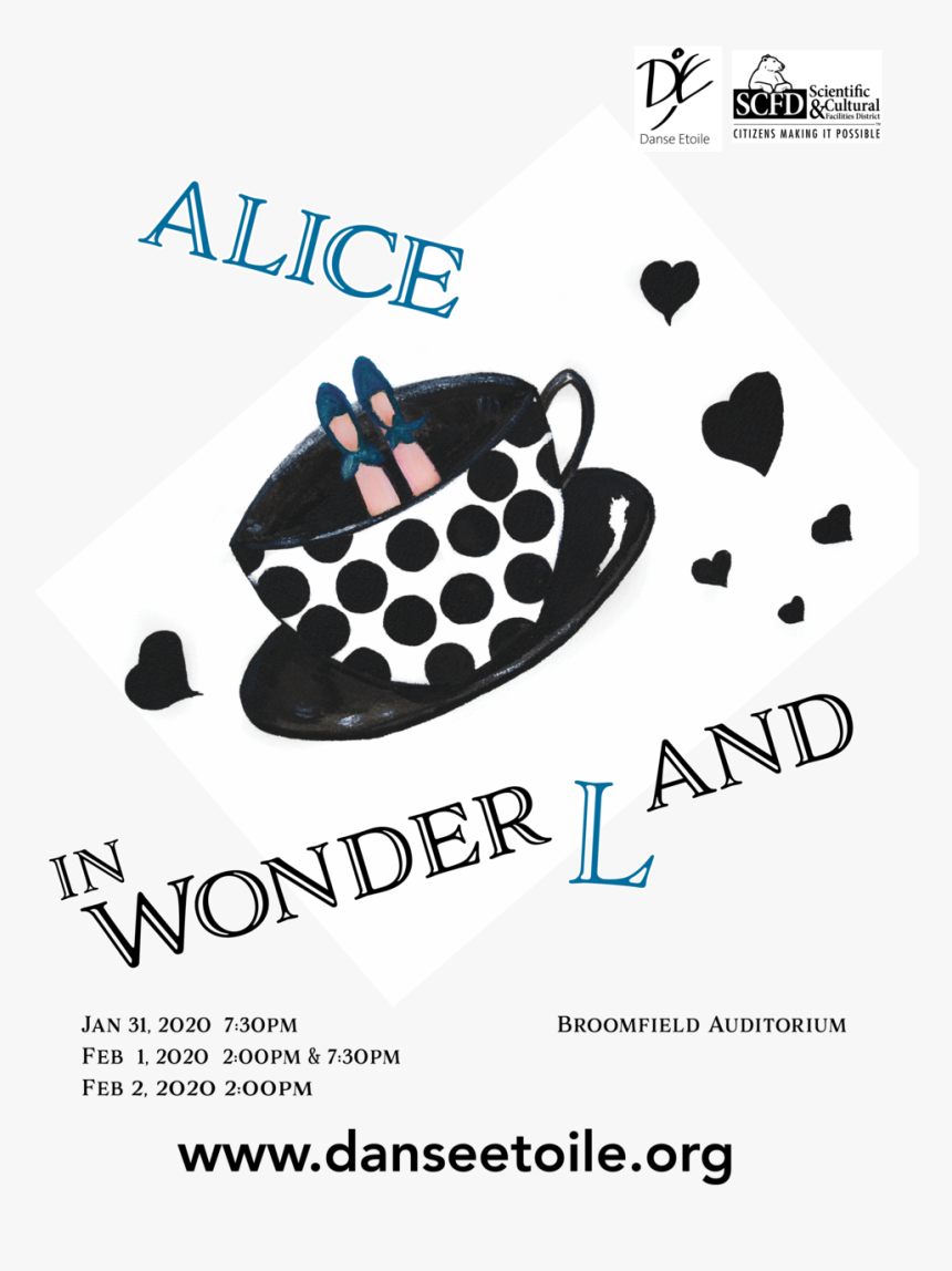 2020 De Alice Poster Final - Danse Etoile Ballet, HD Png Download