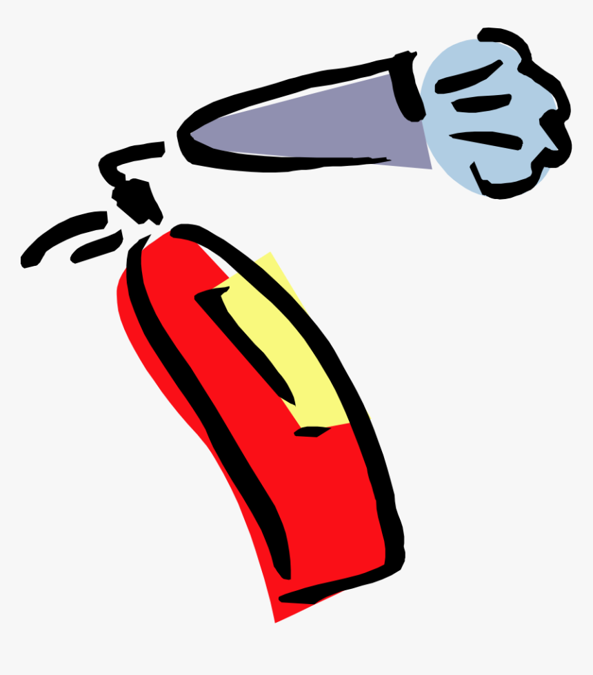 Fire 05 Svg Clip Arts - Fire Extinguisher Clipart Png, Transparent Png