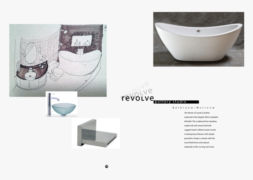 Revolve 10 Bathroom, HD Png Download