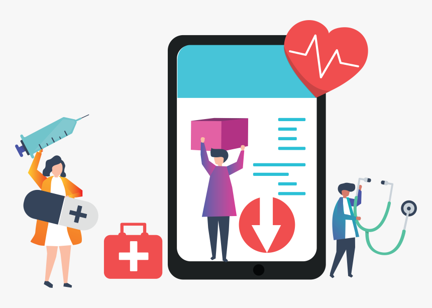 Digital Marketing Healthcare Png, Transparent Png