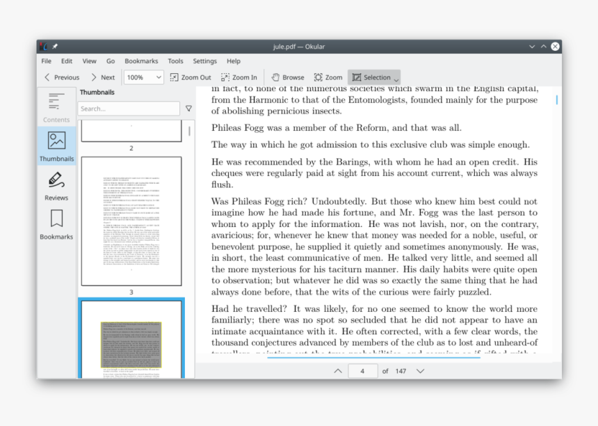 Kde Plasma Okular, HD Png Download