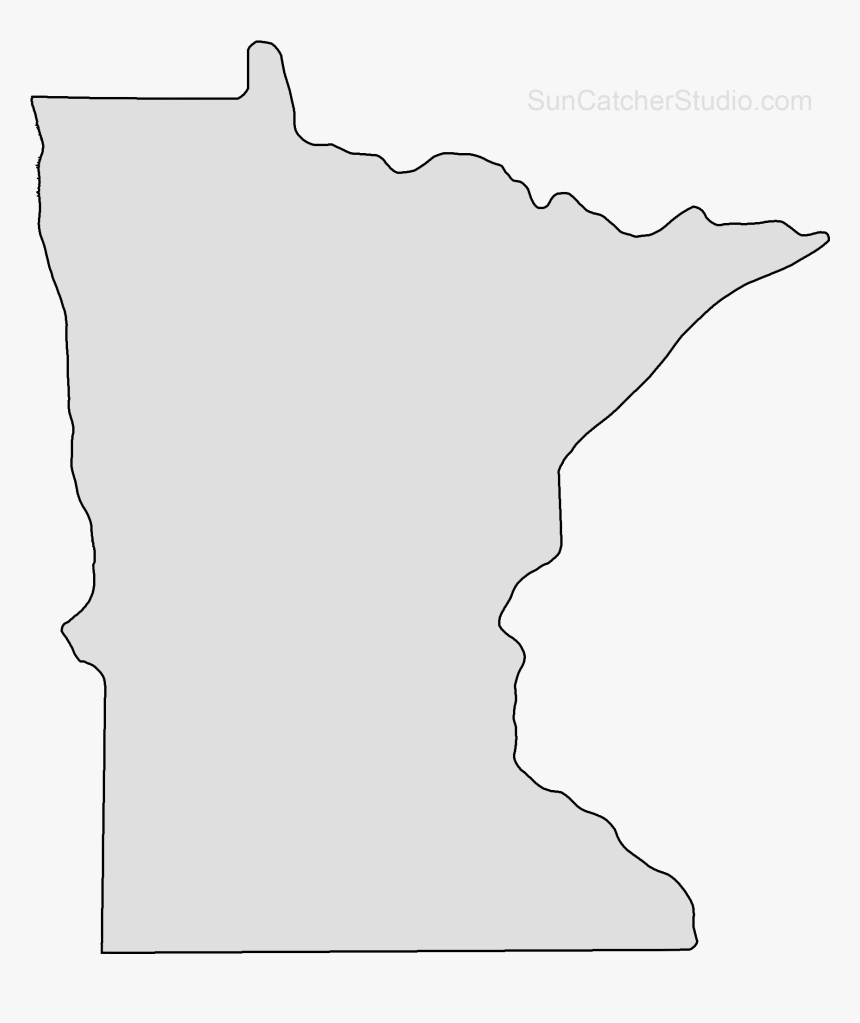 Transparent Minnesota Outline Png, Png Download