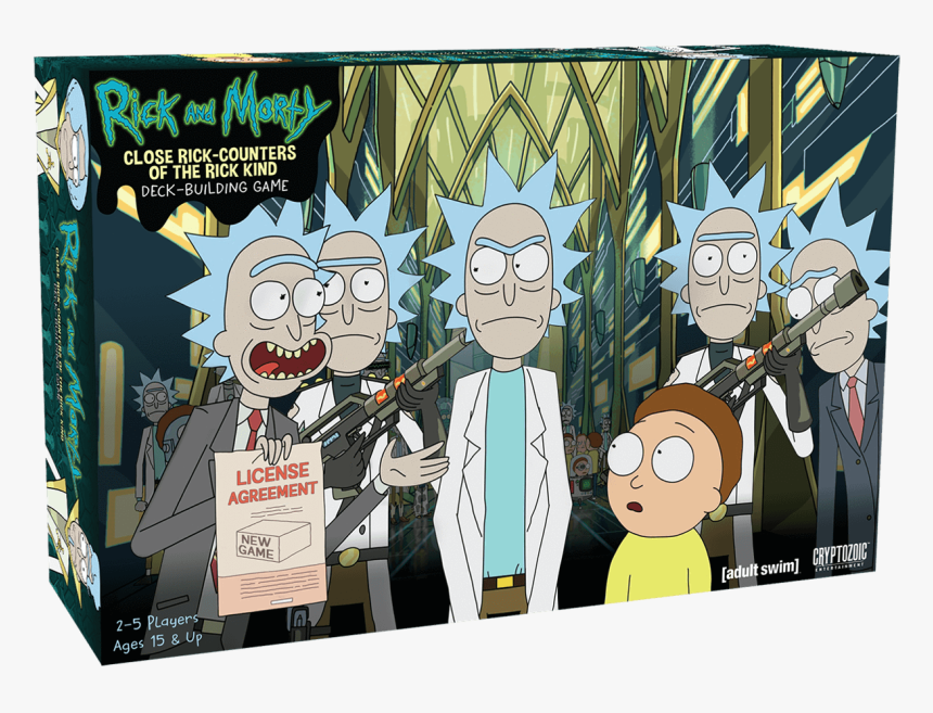 Rick And Morty Close Rick Counters Of The - Rick And Morty Deck Building Game, HD Png Download