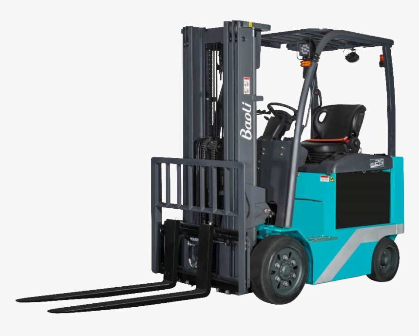 Baoli-kbec25c - 3300lb 3wheel Electric Forklift Truck, HD Png Download