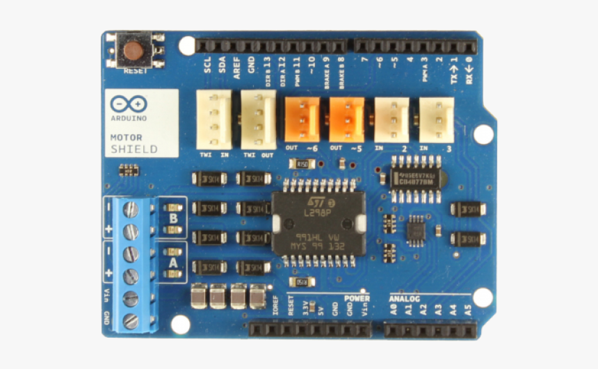 Adafruit Motor Shield R3, HD Png Download
