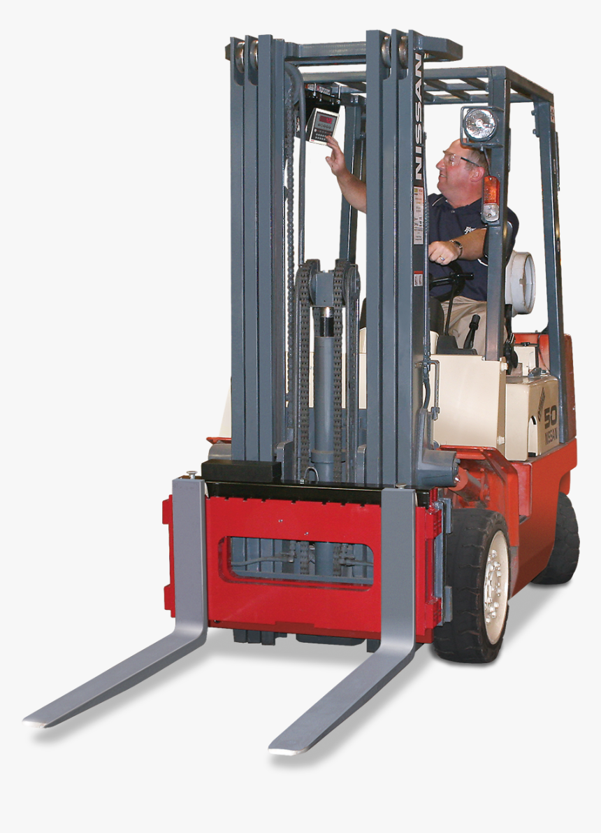 Forklift With Weighing Scale, HD Png Download