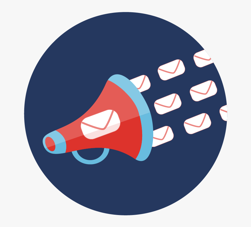 Email Marketing Icon Setting Up A Digital Marketing, HD Png Download