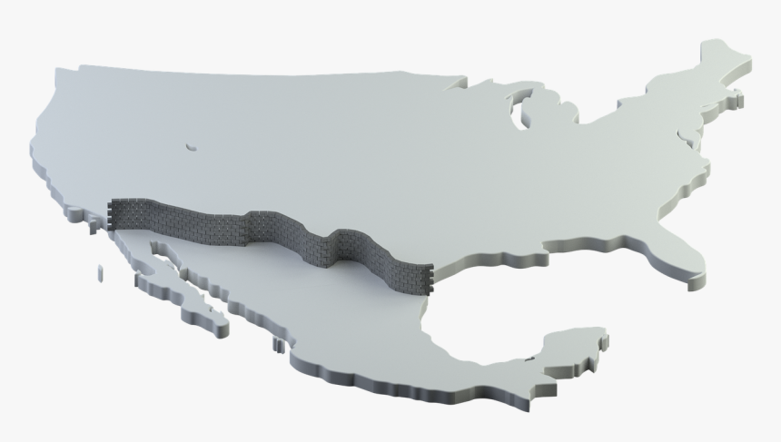 Border Wall Plan, HD Png Download