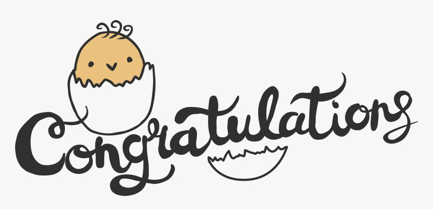 Newborn Congrats Word Art - Congrat Word Art, HD Png Download