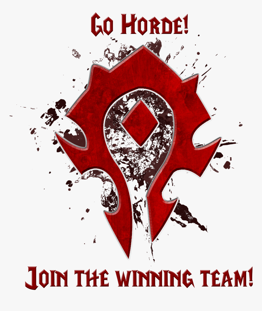 Go Horde , Png Download - World Of Warcraft, Transparent Png