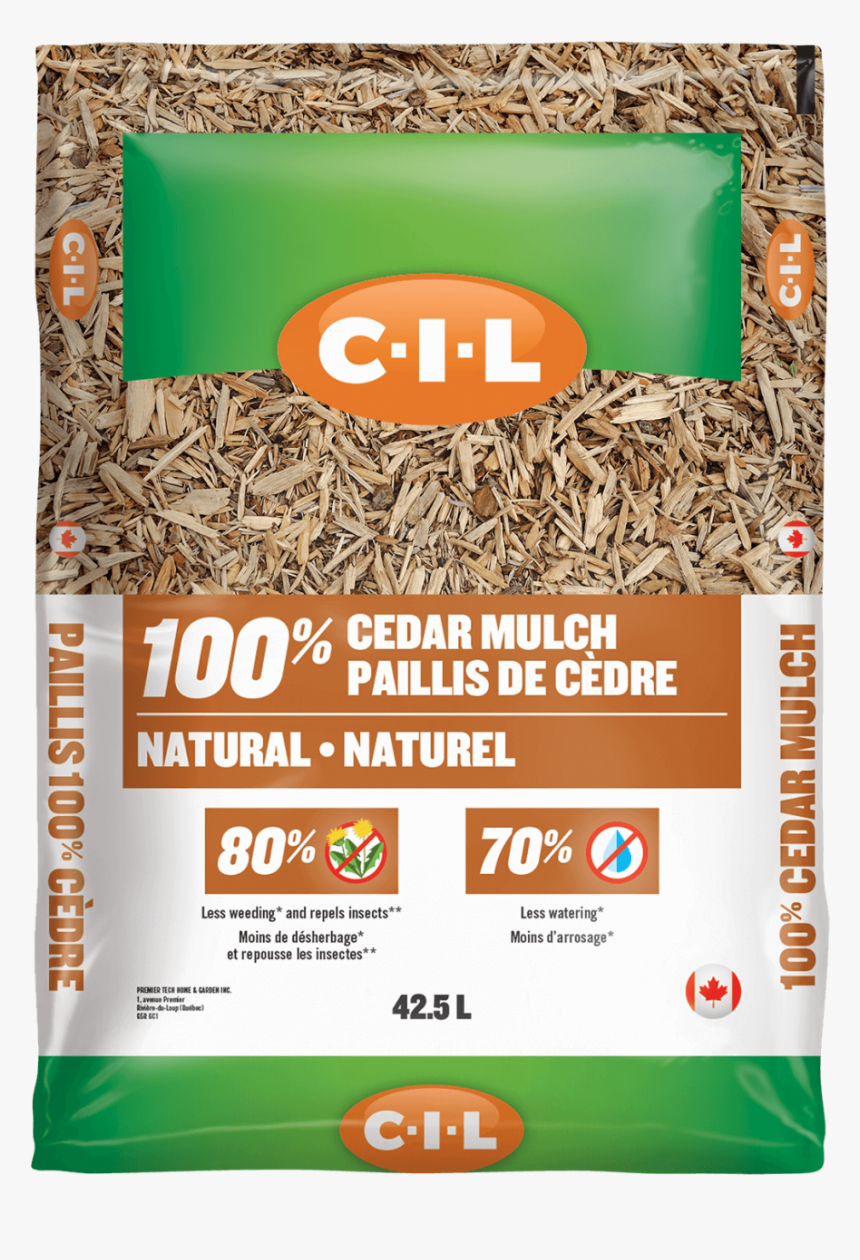 Cil Natural Cedar Mulch - Cil 1.5 -cu Ft Shredded, HD Png Download