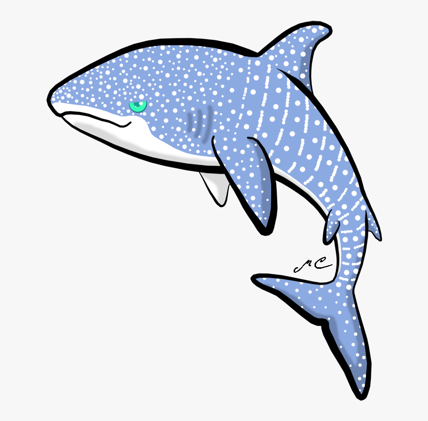 Whale Shark By Mischievouspooka - Whale Shark Clipart Free, HD Png Download