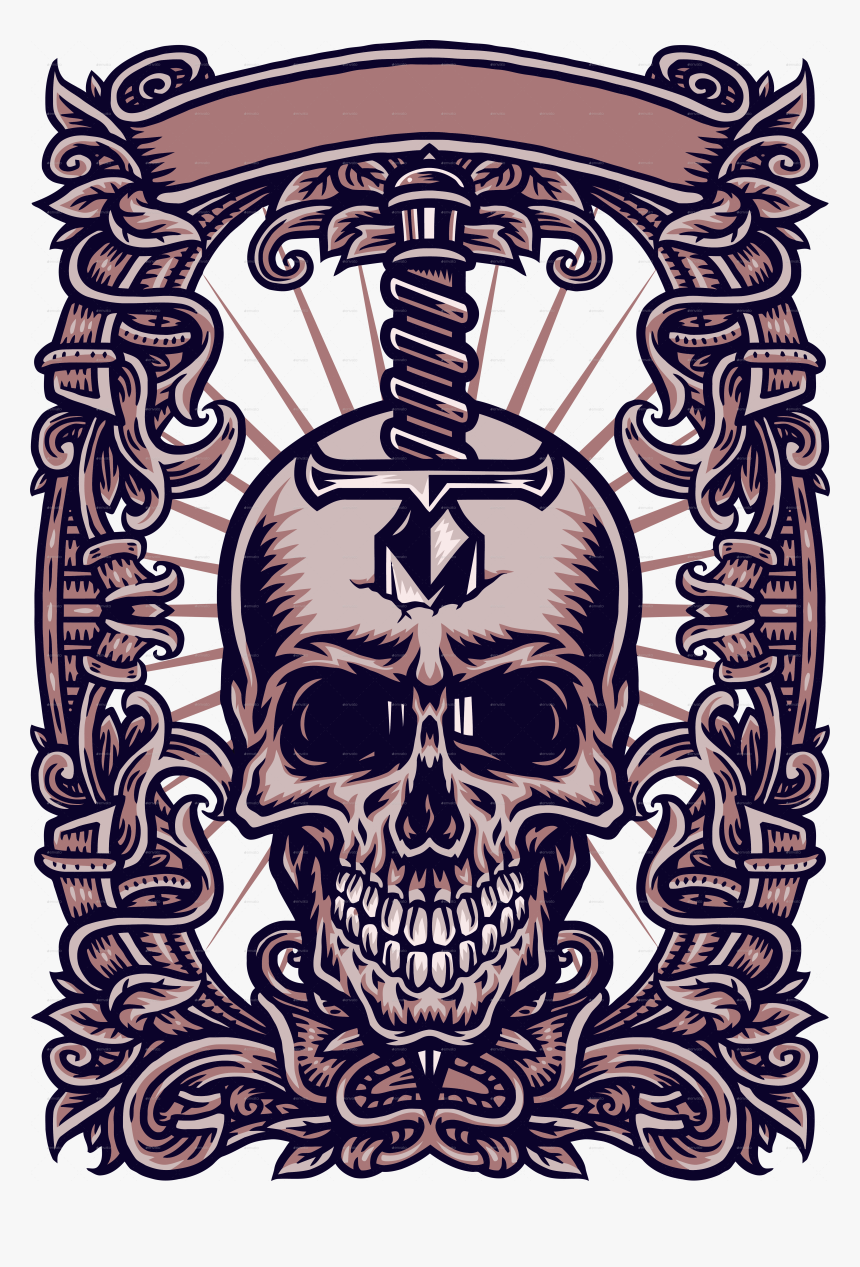 Skull, HD Png Download