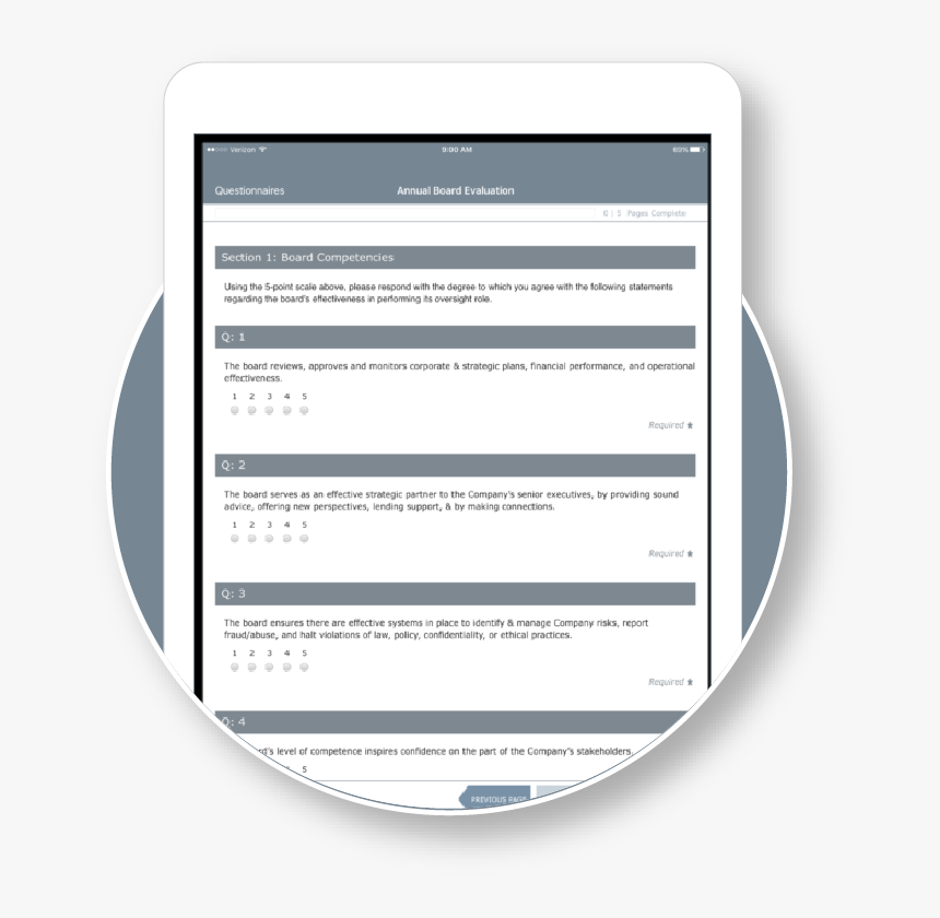 Diligent Board D&o Questionnaire, HD Png Download